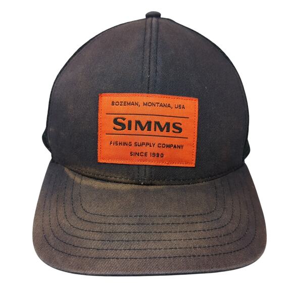 Simms Bozeman Montana USA Fishing Supply Comp. Trucker Hat Multicolor One Size - Picture 1 of 10